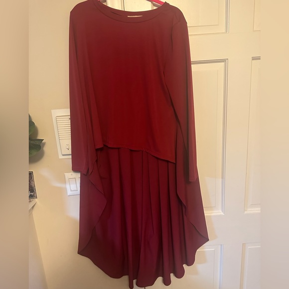 Long sleeve high low tunic blouse! NWOT! - Picture 8 of 9